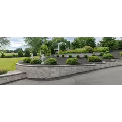 EP Henry Wall Cap, 14 to 16" x 11-5/8" x 3" Split Face Terrace Wall | 2812X3X14CADB
