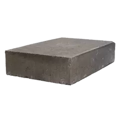 EP Henry Wall Cap, 18" x 12" x 4" Rectangular Retaining Split Face Diamond Pro | 284RWCADB