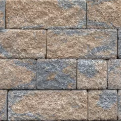 EP Henry Wall Block Corner, 16" x 10" x 6" Double-Sided Coventry Wall III | 286ACOVDFCORDB