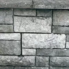 EP Henry Stretcher Wall, 16" x 12" x 6" Single-Sided Cut Stone Cast Stone Wall | 286CSWRFADK