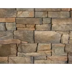 EP Henry Wall Corner, 16" x 6" x 6" 2-Pc Double-Sided Random Face Ledgestone Natural Stone CSW | 28CSWDFCOLEDGEAZT