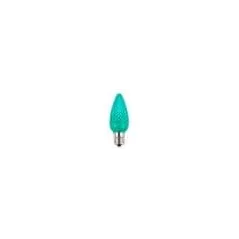 0.96 W C9 E17 Intermediate LED Teal Removable/Interchangeable Water-Resistant Retrofit Bulb | HOLLEDC9TEALD
