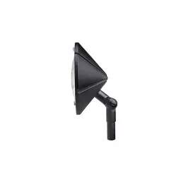 2.3 W Wedge S8 Krypton Textured Black Aluminum Adjustable Wall Wash Light | KIC15361BKT