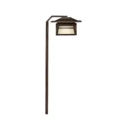 1 W Wedge T5 Xenon Olde Bronze Brass 15391 Series Path Light | KIC15391OZ