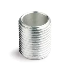 1/2'' x 1'' Aluminum For 12 VDC Landscape Lighting Fixtures Flange Mounting Nipple | KIC15602AL