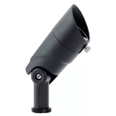 5.5 W 2700K Integrated LED Textured Black Cast Aluminum 15 Degrees Narrow Spot Small 16015 Series Accent Light | KIC16015BKT27
