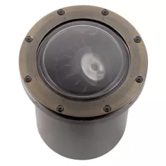 16025 Series Integrated LED Centennial Wide FLood Accent Lights 17 W 3000K, Brass | 16025CBR30