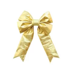 18" Red Nylon Decorative Bow | HBLBWNRD18