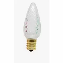 0.58 W SMD C9 E17 Intermediate LED Orange Premium Professional-Grade Retrofit Bulb | HOLLEDC9ORGSMD