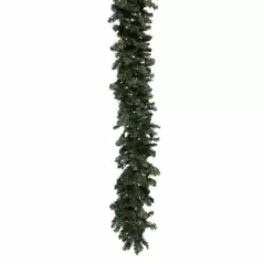Sun Warm White LED 14" x 9" Deluxe Oregon Fir Garland | LEDGAR-914-H_alt