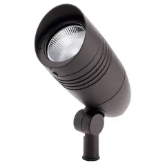 14.3 W 3000K Integrated LED Textured Architectural Bronze Die Cast Aluminum 33 Degrees Large C-Series Series Accent Light | KIC16216AZT30