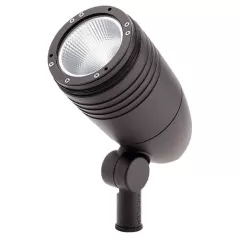 14.3 W 3000K Integrated LED Textured Architectural Bronze Die Cast Aluminum 33 Degrees Large C-Series Series Accent Light | KIC16216AZT30