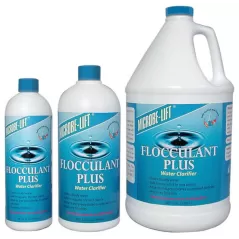 16 oz Light Blue Flocculant Plus Water Clarifier | MICFPLUS16