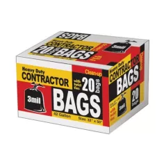 42 Gallon 3 mil Heavy-Duty Trash Bag | MTLHDBAG