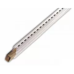 NDS Channel Drain, 10' PVC with (1) Coupling | 8003