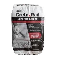 SRW Products Concrete Edging, 50 Lb Gray 13 To 17 Lin Ear Ft Coverage | CRAIL 50