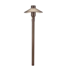 2 W 2700K GU5.3 T3 LED Weathered Brass Solid Brass Mercury 4 Odyssey Series Area Light | UNIM412L27