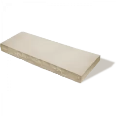 Rectangular Buff Large Ledgestone Coping Wall Block | UNP3210CS3014421