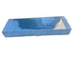 Step, 6" x 16" x 48" Castle Gray 4 Sides Rock Faced Natural Cleft Top | NS-STEP-CASTLEGray-48