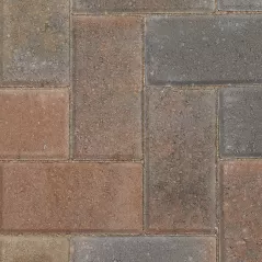 Belgard Holland Stone Paver, 4" x 8" x 2-3/8", 60mm, Fossil Beige | 10155935
