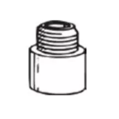 Adapter, 2" Male x Socket PVC Electrical Conduit | 60060200