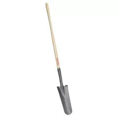 Steel 6" Closed-Back Drain Spadeash Wood Handle | 38313620004