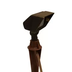 Mini Flood Wash Light, Bi-Pin G4 LED Aged Brass Solid Brass