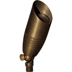 Up Light, 2 to 7 W Ceramic Bi-Pin MR-16 LED Weathered Brass Cast Brass
