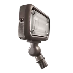 Mini Flood Light, 7 W 150° Beam 2700K Integrated LED Powder Coated Dark Bronze Cast Aluminum