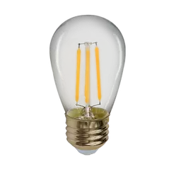 Filament Bulb, 1 W E26 Medium 100 Lumens 2700K LED Low Voltage