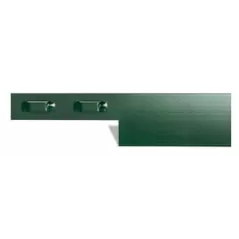 Steel Landscape Edging, Green 1/8" x 6" x 8' w/Pins | ED184016G (GREEN)