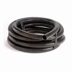 1-1/4" Black Flexible PVC Pipe | S-114BK