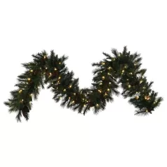 HBL LED Mixed Noble Garland Warm White 16' X 14" | MGARL-16-WW-LED