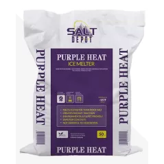Ice Melt Wight Purple Heat 50 lb Bag | ICEPURPLEHEAT50