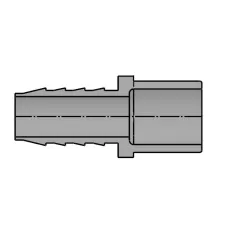 Sch 40 PVC Insert Adapter 1" Insert x Spigot Spgxins | 460-010G