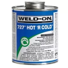 1 Pt Hot/Cold PVC Cement Pc72716 | 10842