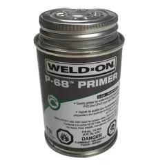 IPS Weld-On P-68 Clear PVC Primer 1/4 pint | 10215