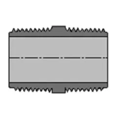 Sch 80 PVC Nipple 1" x 2" Plain End | 884-020P