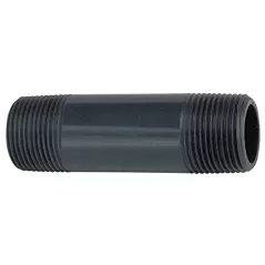 Sch 80 PVC Nipple 3/4" x 4" Toe | NPX044TOE