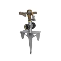 ORBIT BRASS IMPACT SPRINKLER; ZINC SPIKE | ORB56946