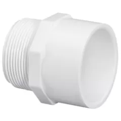 8" Adapter PVC Sch. 40 MPT x Slip | 436-080