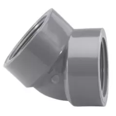 1/2" 45 Elbow PVC Sch. 80 FPT | 819-005