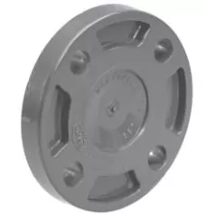 4" Sch 80 PVC Flg Blind 853-040 Sch 80 PVC Flange Blind 150Psi 4In | 853040
