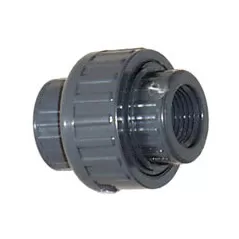 1" Union FPT x FPT Sch 80 PVC FKM | 858-010