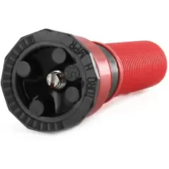 Spray Nozzle, 5' 180° Half Circle Male Threaded 0.05 - 4.58 gpm Plastic Red MPR+ with Screen