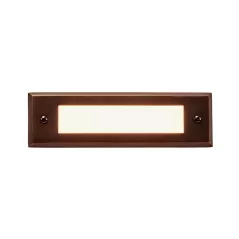 Alliance Lighting Step Light 9W LED 2700K Brass | SL36-LED