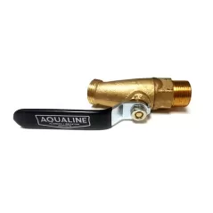 Aqualine Hose Bibs Brass 3/4" MIPT x MHT | AQLHBQT075M