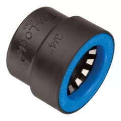 Cap, 3/4"Socket Black/Blue