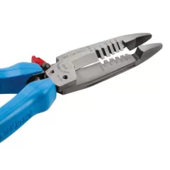 7.5" X 2.6" 1.89" Handle Span X 2.13". Jaw Capacity Forged Wire Stripper Plier, Forged High Carbon U.S. Steel | 968G
