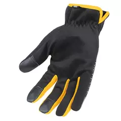 Gloves, X-Large Knitted Synthetic Leather Palm Open Cuff | 122XL
